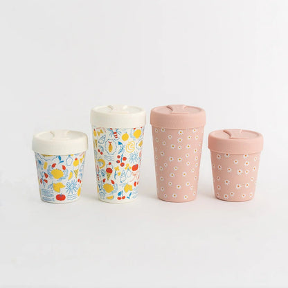 Daisy 12oz Stainless Steel Coffee Cup - Aster & Ruby