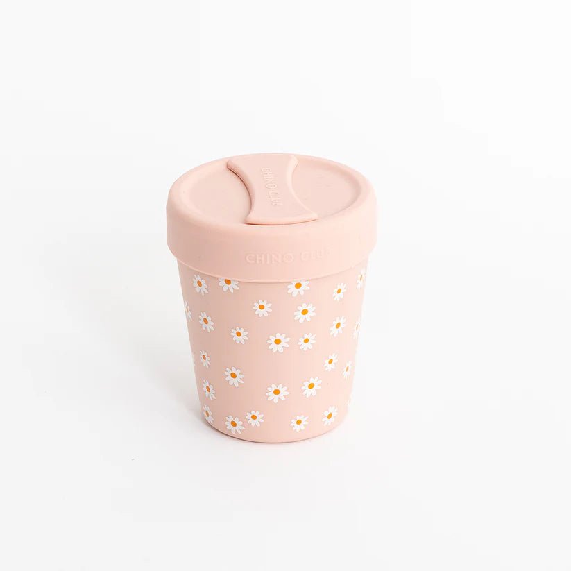 Daisy 8oz Stainless Steel Coffee Cup - Aster & Ruby