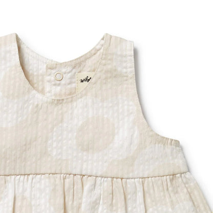 Daisy Bloom Organic Ruffle Set - Aster & Ruby