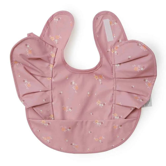 Daisy Frill Snuggle Bib - Aster & Ruby