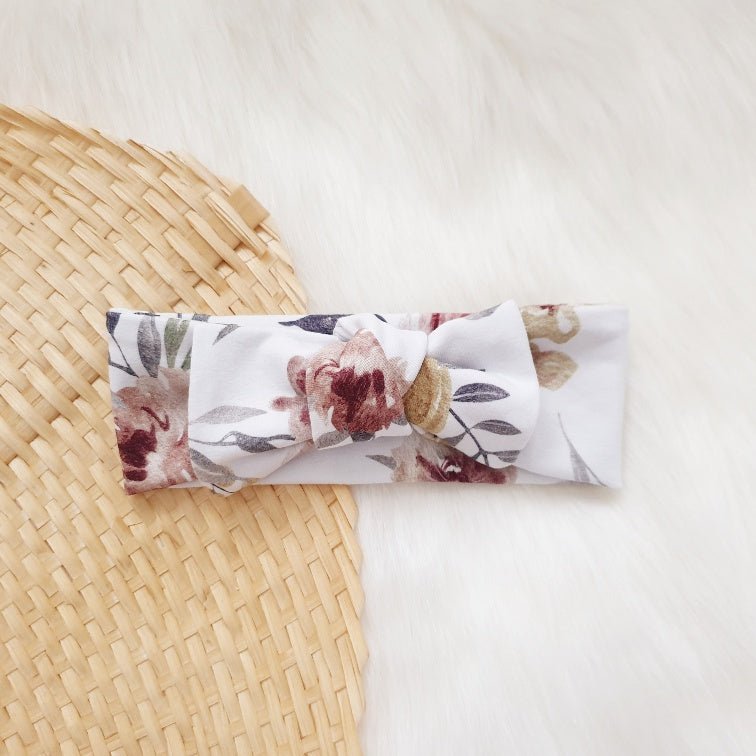 Diana Bow Headband-Aster & Ruby