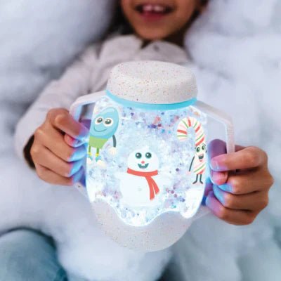 DIY Sensory Jar Gift Set Sensory Snow globe - Aster & Ruby