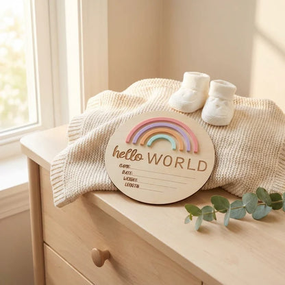 Hello World Rainbow Pastels