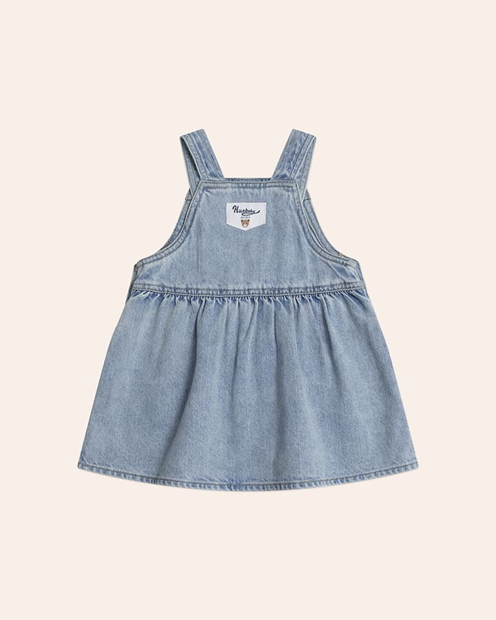 Dreamy Denim Pinafore Dress - Aster & Ruby