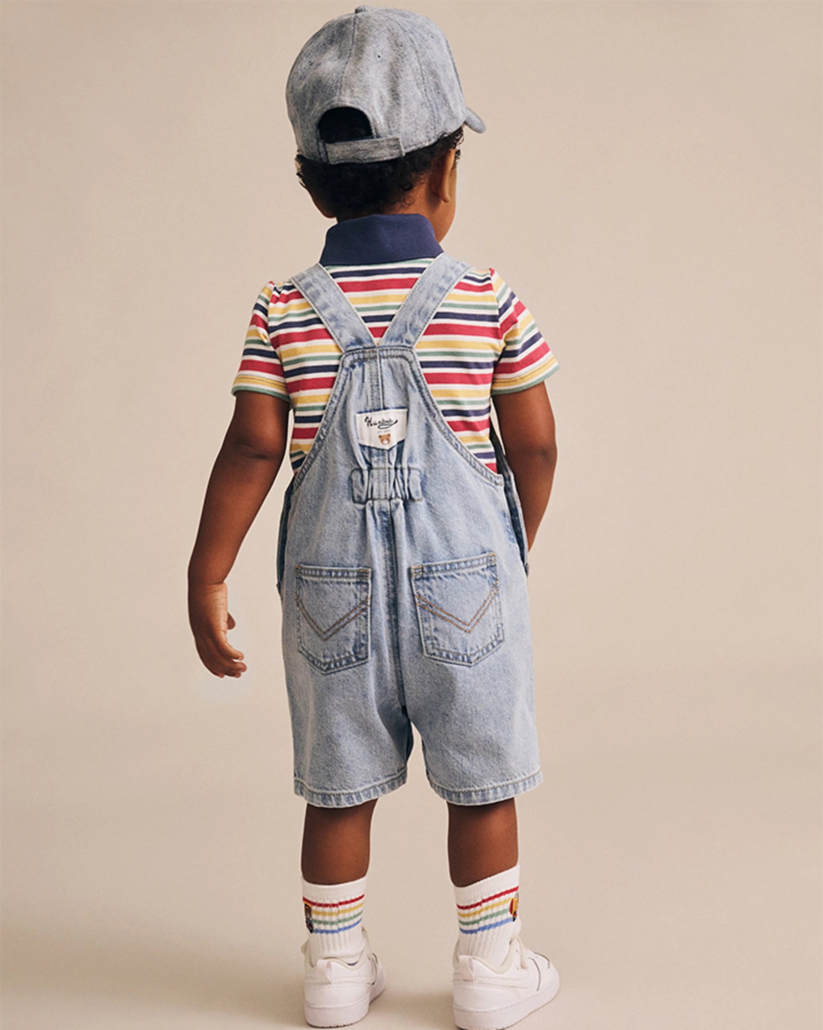 Dreamy Denim Short Overalls - Aster & Ruby