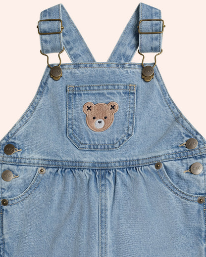 Dreamy Denim Short Overalls - Aster & Ruby