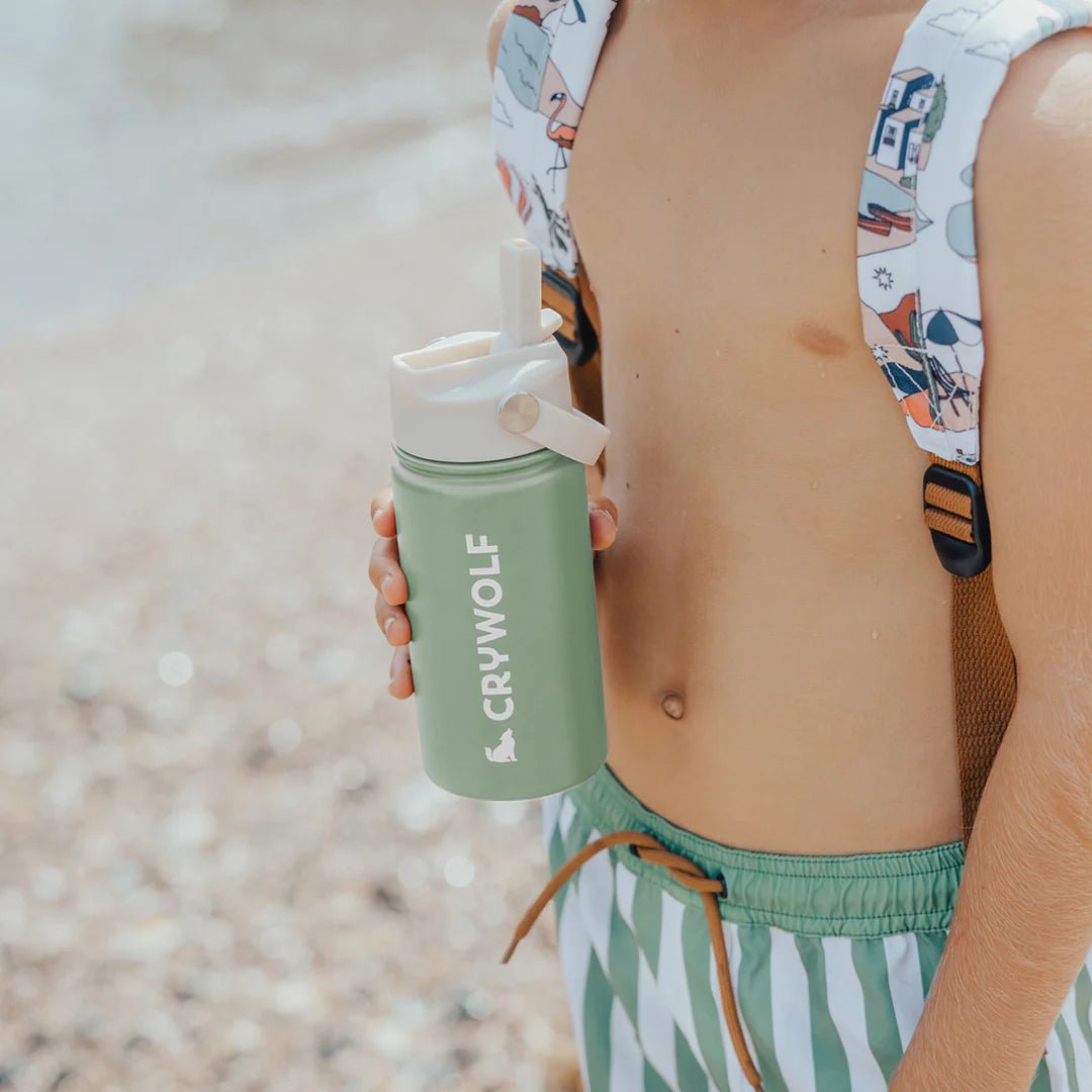 Drink Bottle Sage - Aster & Ruby