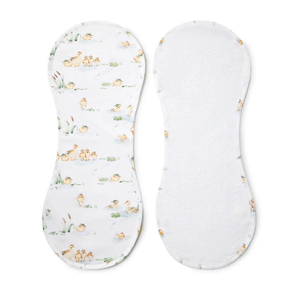 Duck Pond Organic Cotton Burp Cloth