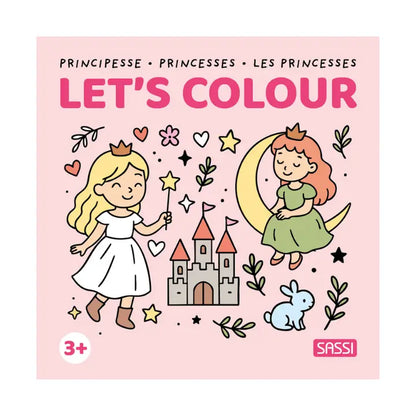 Colouring Book Square - Princesses
