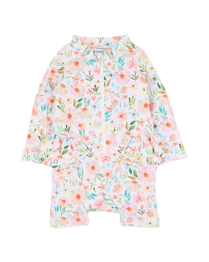 Eliana Print LS Rash Suit - Aster & Ruby