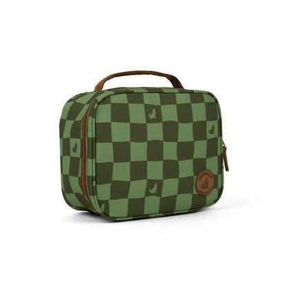 Everyday Lunch Bag Green Check - Aster & Ruby