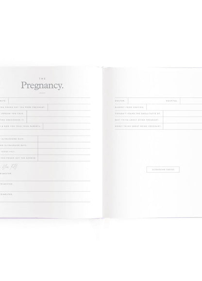 Mini Baby Book Lilac