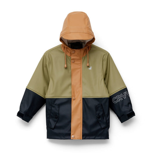Explorer Jacket Fern Colourblock - Aster & Ruby