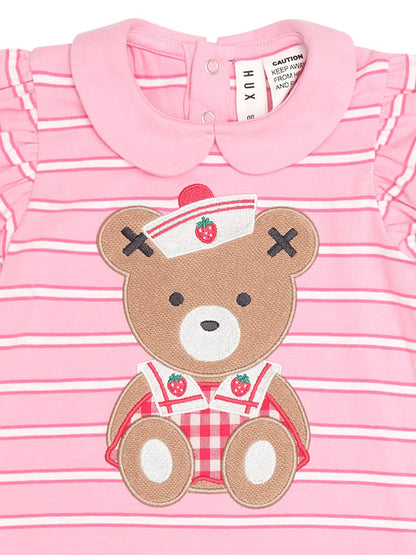 Nautical Huxette Collar Romper