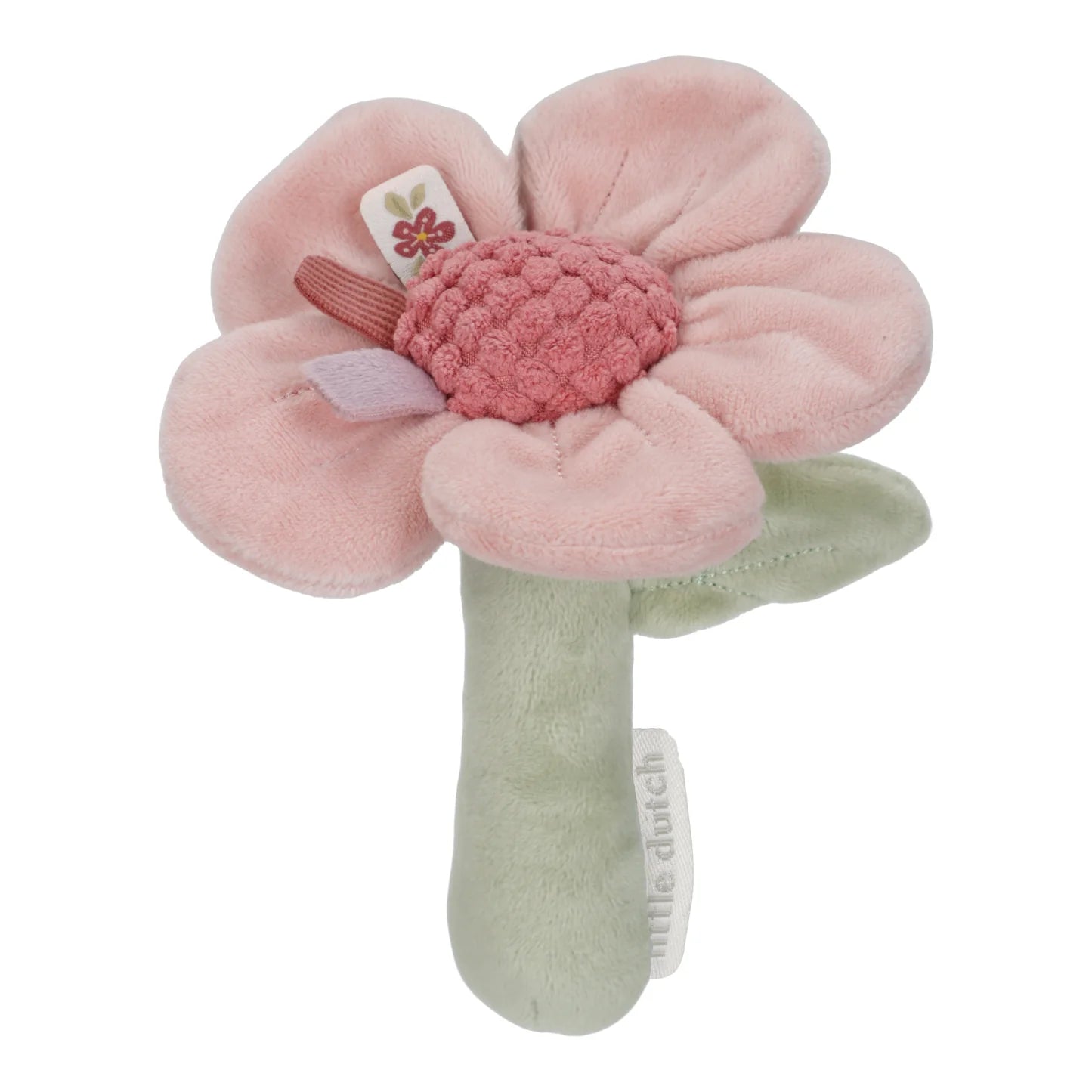 Fairy Garden Rattle Flower - Aster & Ruby