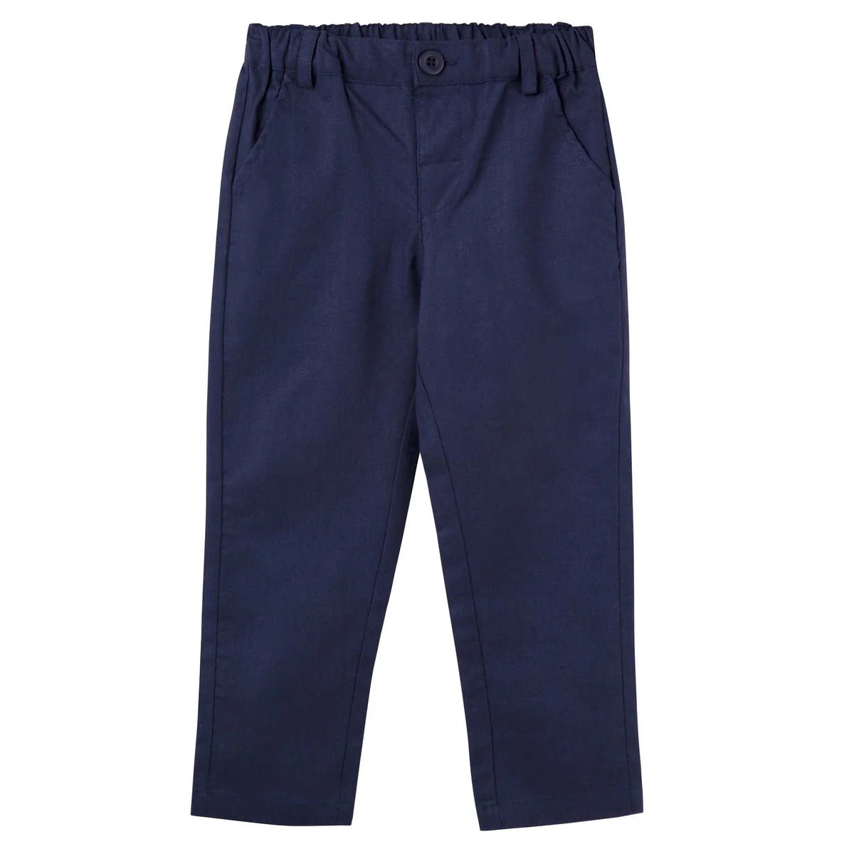 Finley Linen Pants Navy - Aster & Ruby