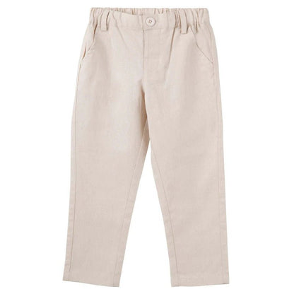 Finley Linen Pants Sand - Aster & Ruby