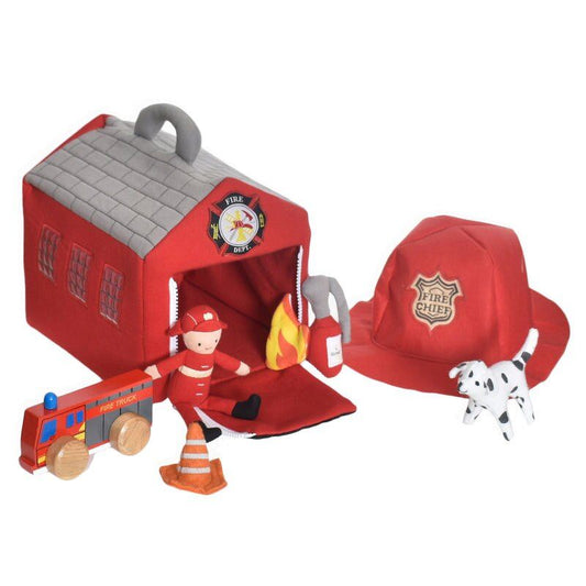 Fire Station Pretend Play Set – Aster & Ruby