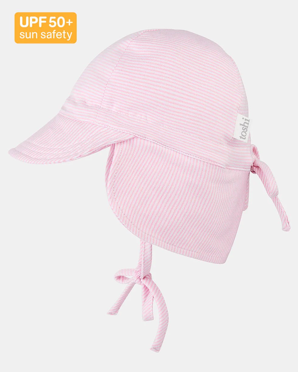 Flap Cap Baby Blush - Aster & Ruby