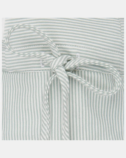 Toshi hat – Flap Cap Baby Sage from Aster & Ruby