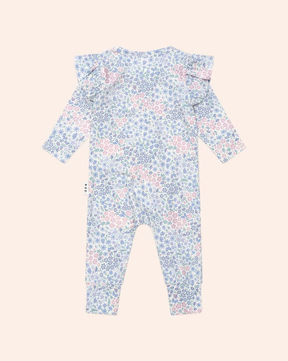 Flower Garden Frill Romper - Aster & Ruby