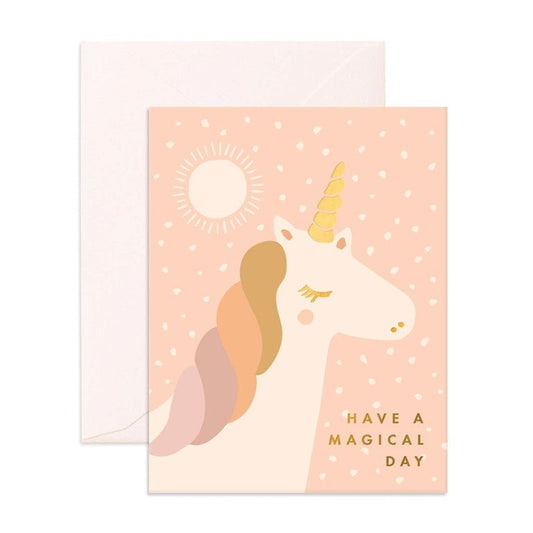 Fox & Fallow Card Magical Unicorn-Aster & Ruby