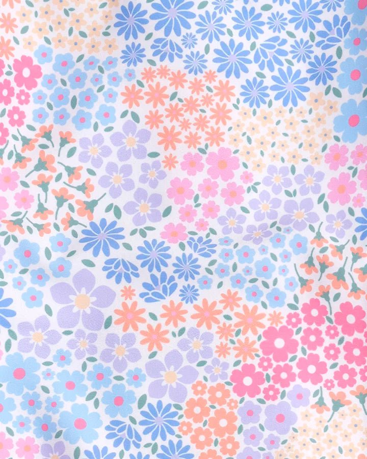 Frill Swimsuit Floral Bloom - Aster & Ruby