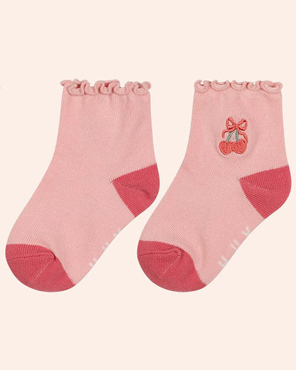 Frilly Festive Socks 2 Pack - Aster & Ruby