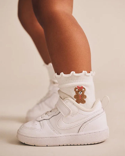 Frilly Festive Socks 2 Pack - Aster & Ruby