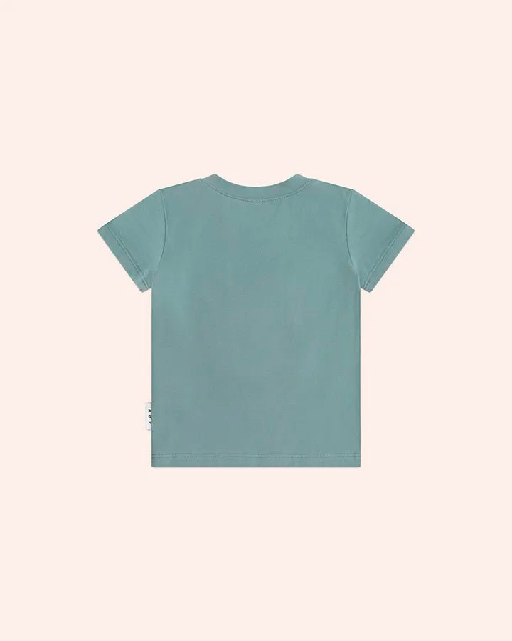 Furry Huxbear Green Tee - Aster & Ruby