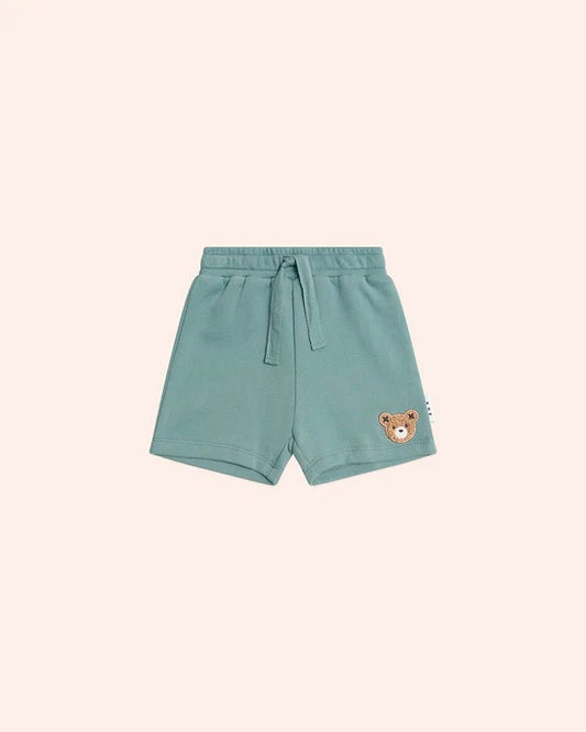 Furry Huxbear Shorts Green - Aster & Ruby