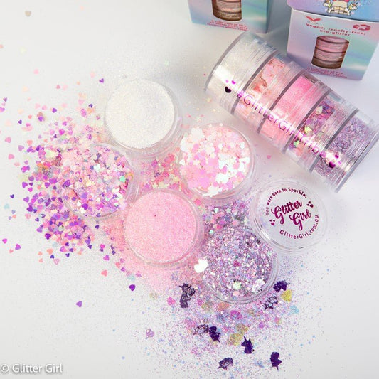 Glitter Girl Cupcake Collection - Aster & Ruby