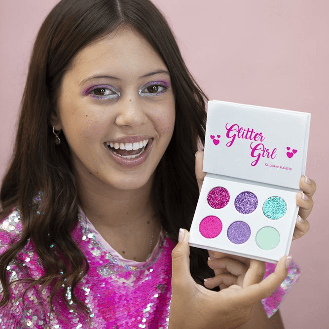 Glitter Girl Cupcake Mini Palette - Aster & Ruby