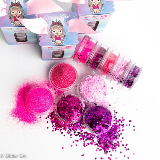 Glitter Girl - Pink Dreams Collection - Aster & Ruby