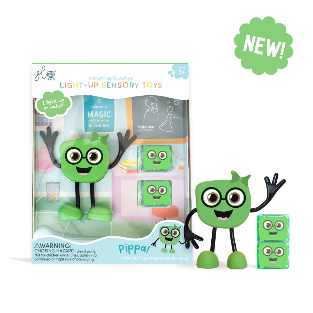 Glo Pal Character Green Pippa-Aster & Ruby
