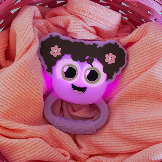 Glo Pal Light Up Rattle Lumi - Aster & Ruby