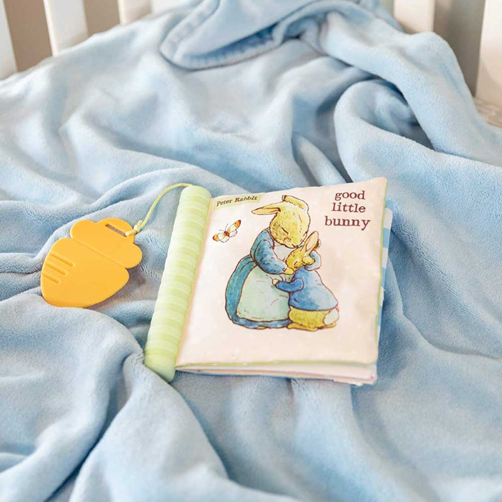 Good Little Bunny Soft Book with Teether - Aster & Ruby