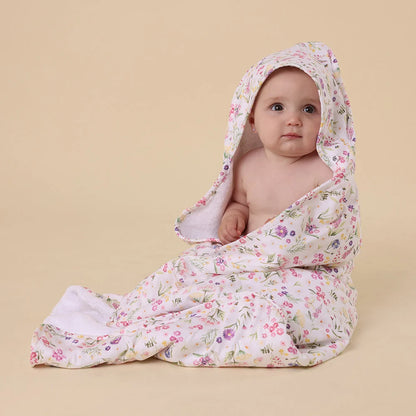 Gracie Organic Hooded Baby Towel