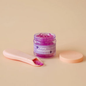 Tiny Tummies Grape Jelly Jar & Spoon Set