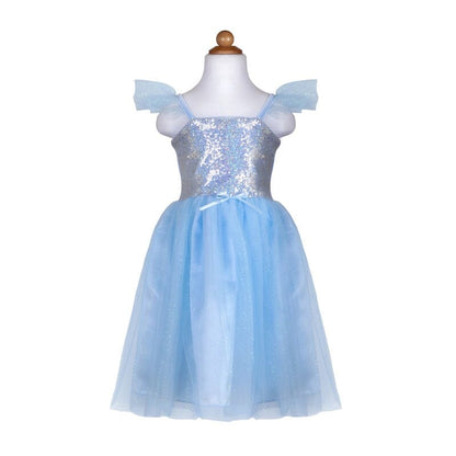 Great Pretenders Blue Sequin Princess Dress-Aster & Ruby