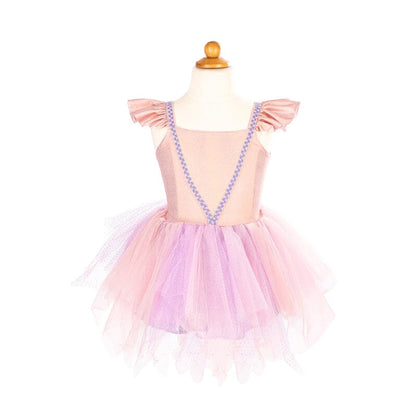 Great Pretenders Pink Shimmer Unicorn Dress & Headband-Aster & Ruby