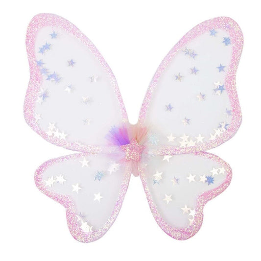 Great Pretenders Twinkling Star Confetti Wings-Aster & Ruby