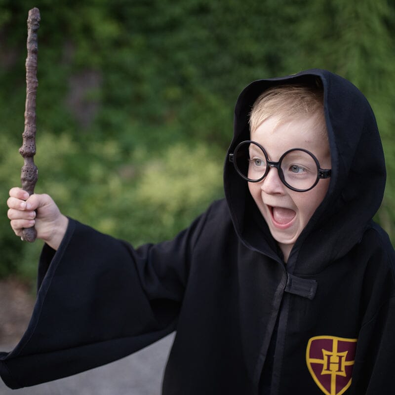 Great Pretenders Wizard Cloak with Glasses-Aster & Ruby