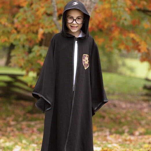 Great Pretenders Wizard Cloak with Glasses-Aster & Ruby