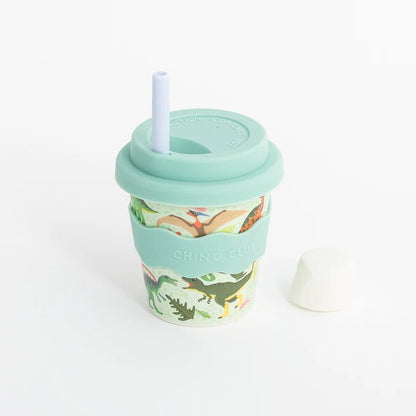 Green Dino Babychino Cup 4oz - Aster & Ruby