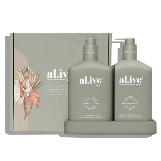 Wash & Lotion Duo Green Pepper & Lotus