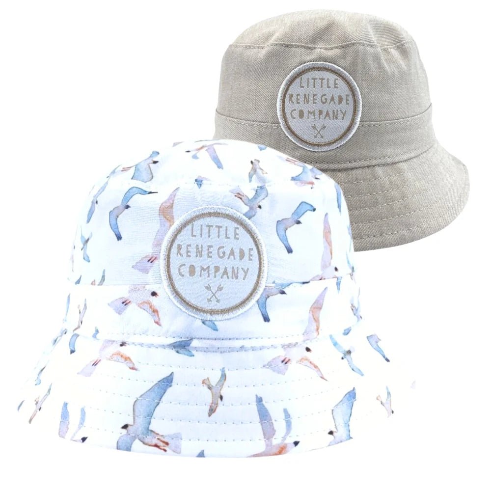 Gull Reversible Bucket Hat - Aster & Ruby