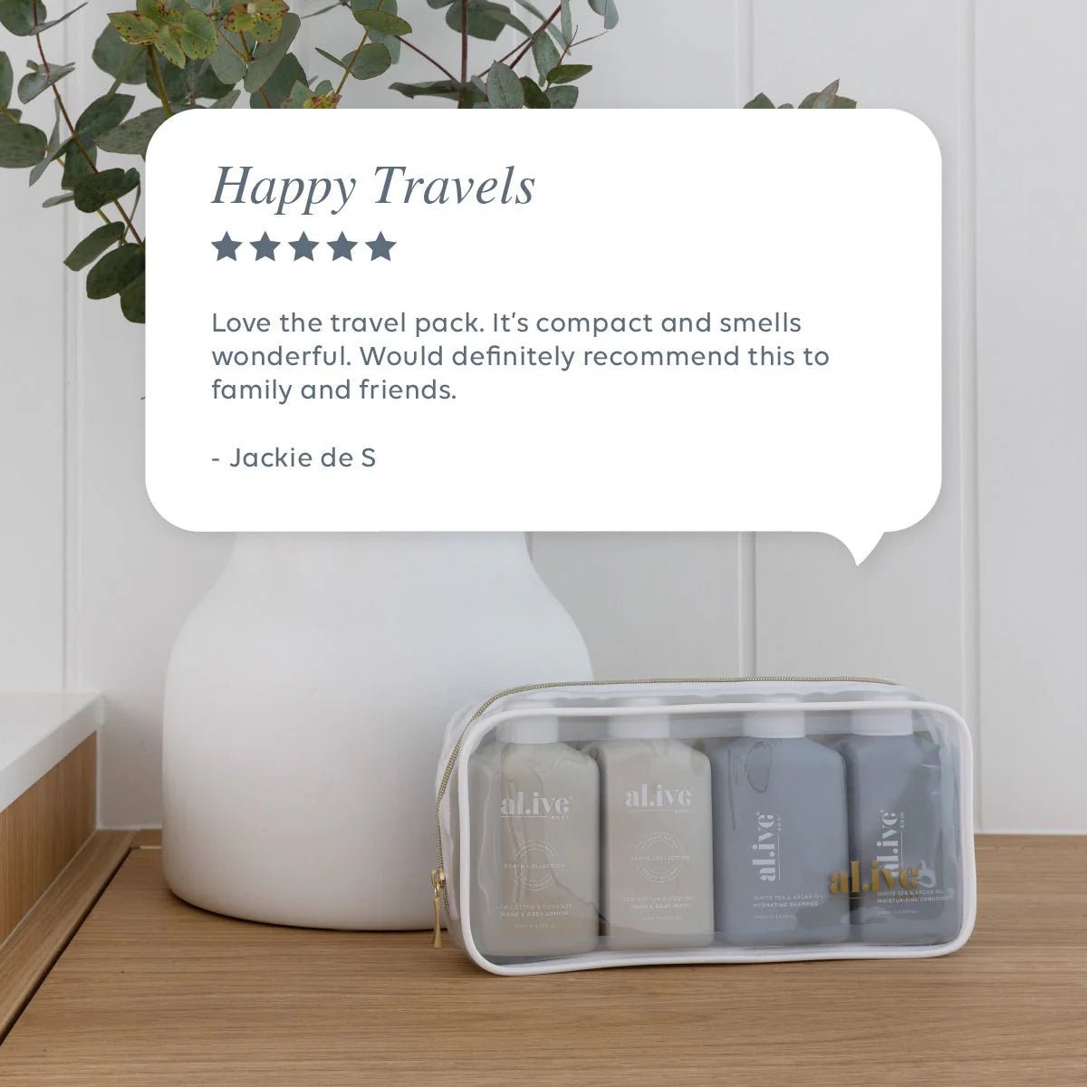 Hair & Body Travel Pack - Aster & Ruby