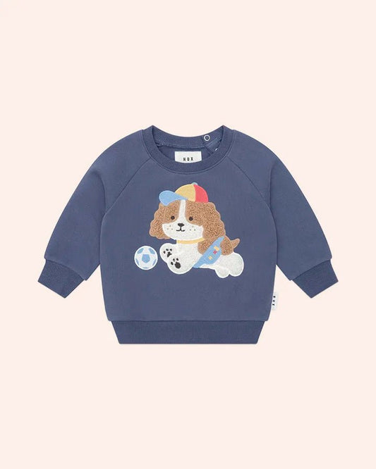 Happy Pup Sweatshirt - Aster & Ruby