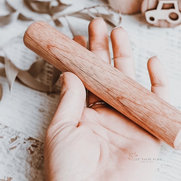 Hardwood Rolling Pin-Aster & Ruby